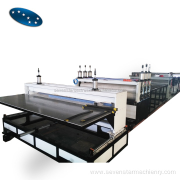 Plastic PP Sheet Extrusion Hollow Sheet Making Line